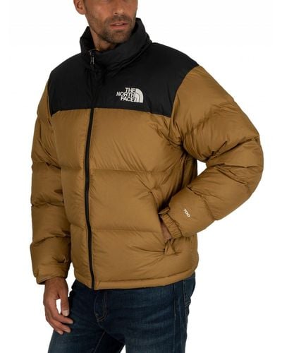 north face puffer jacket khaki