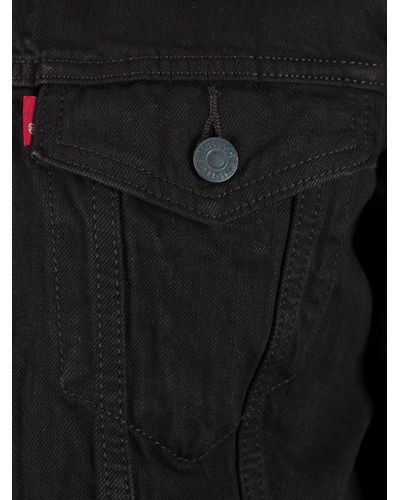 berkman denim trucker jacket