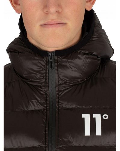 11 degrees strike puffer jacket