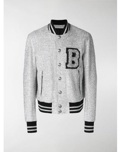 balmain baseball jacket