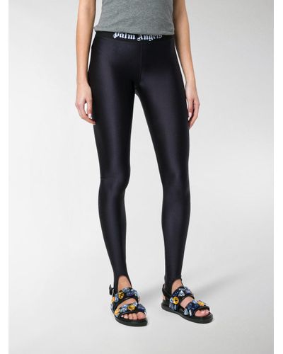 palm angels black leggings