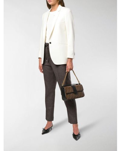 fendi double f shoulder bag