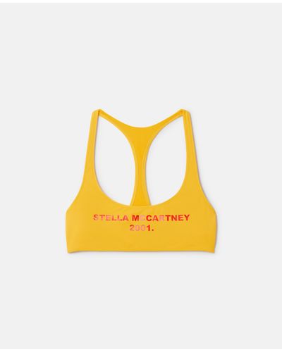 Stella McCartney 2001. Print V-Shape Bikini Briefs - Yellow