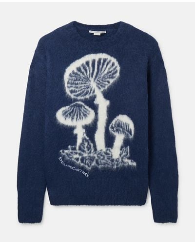 Stella McCartney Mushroom Knit Sweater - Blue