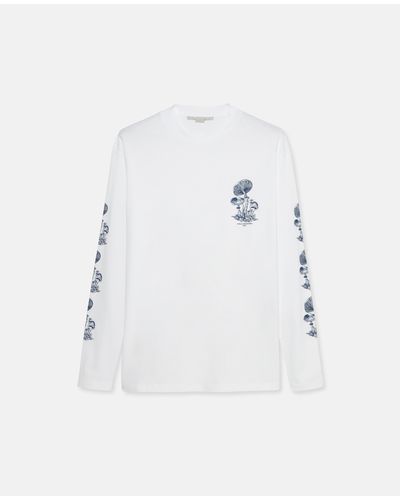 Stella McCartney Mushroom Long-sleeve T-shirt - White