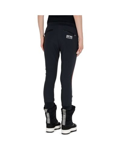 adidas By Stella McCartney Synthetic Red Ski Trousers in Black - Lyst