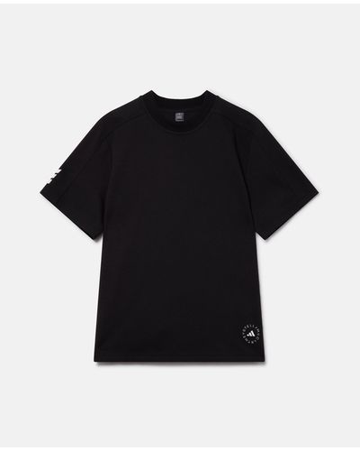 Stella McCartney Logo Oversized T-shirt - Black