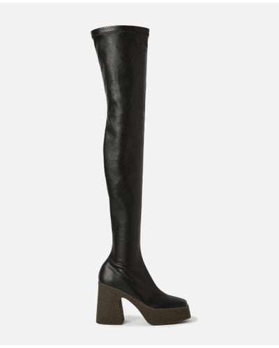 Stella McCartney Skyla Above-The-Knee Boots - Black