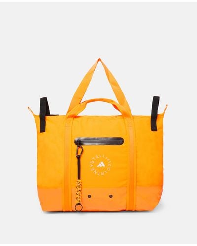Stella McCartney Logo Tote Bag - Orange