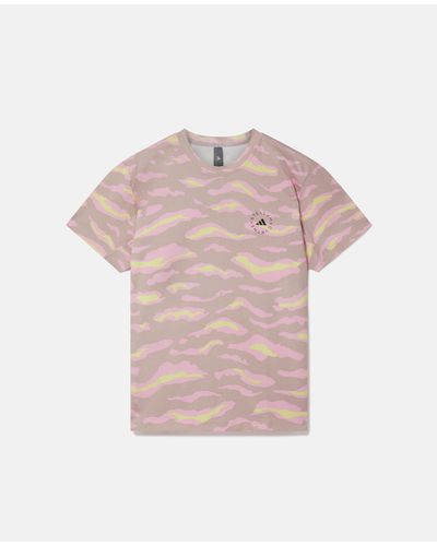 Stella McCartney Truecasuals Zebra Print T-shirt - Pink