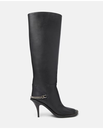 Stella McCartney Ryder Knee-high Stiletto Boots - Black