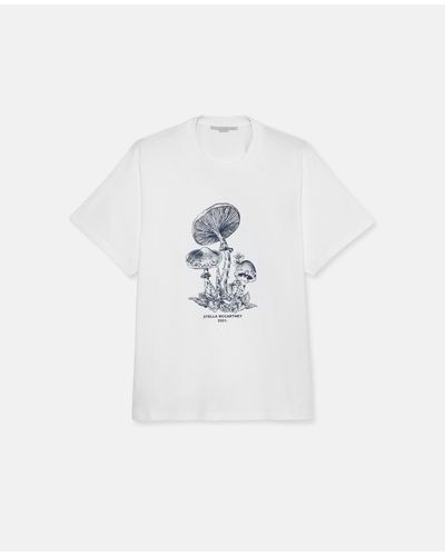 Stella McCartney Mushroom T-shirt - White