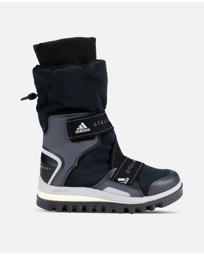 adidas By Stella McCartney Logo-detailed Nylon Winter Boots - Black