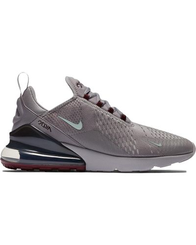 gray and maroon nike shoes