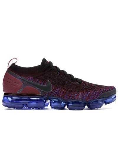 nike vapormax red and blue