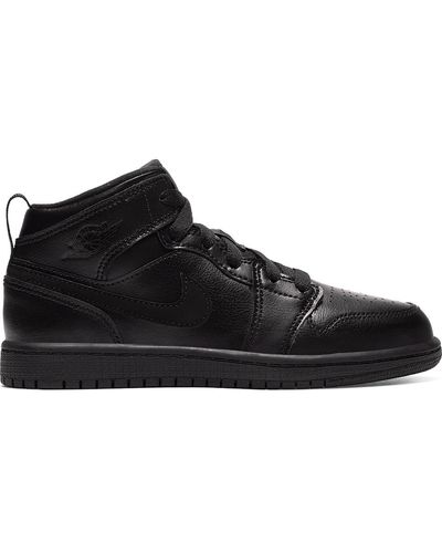 nike mid 1 black