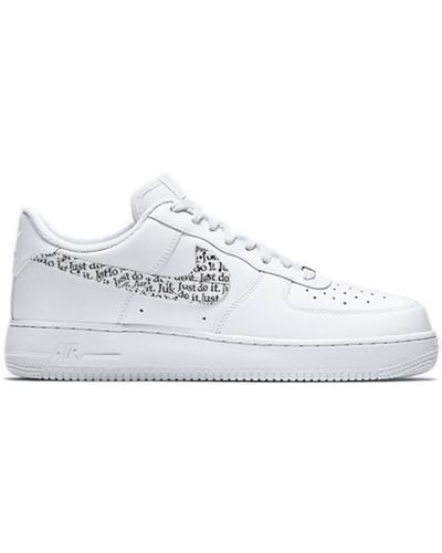 nike air force 1 low just do it pack