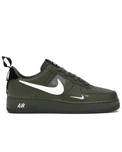 air force 1 utility low green