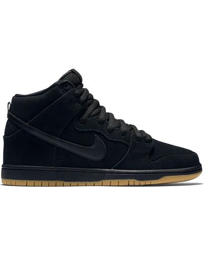 nike sb dunk high black gum