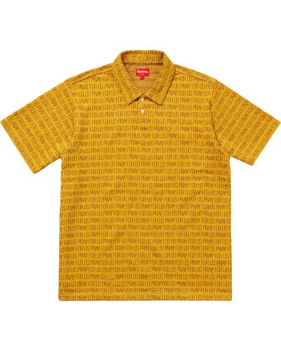supreme nike jacquard polo