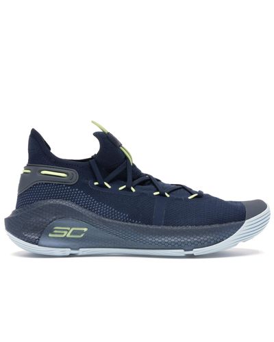 curry 6 blue