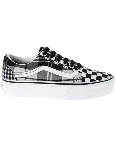 checkerboard old skool platform