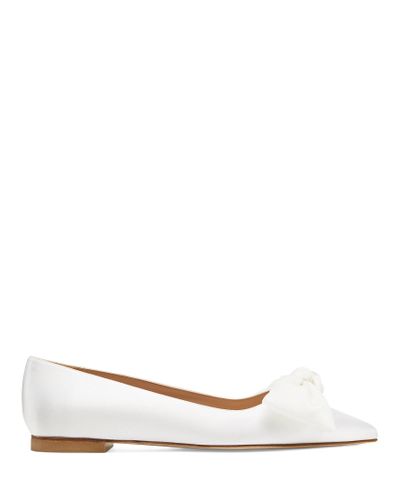 anny mesh bow flat