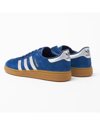 adidas munchen blue silver