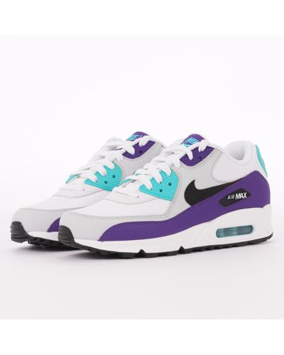 air max 90 essential black purple