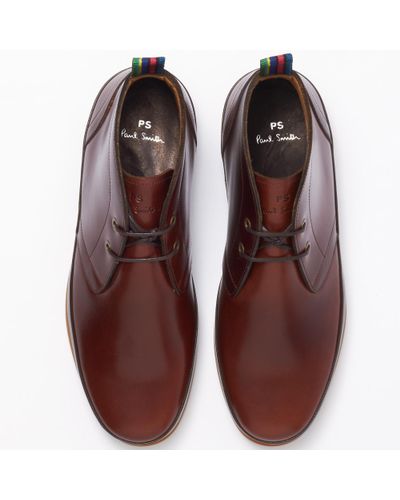 paul smith cleon boots brown