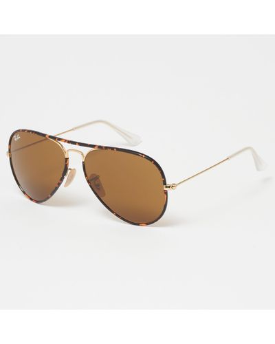 ray ban tortoise aviator