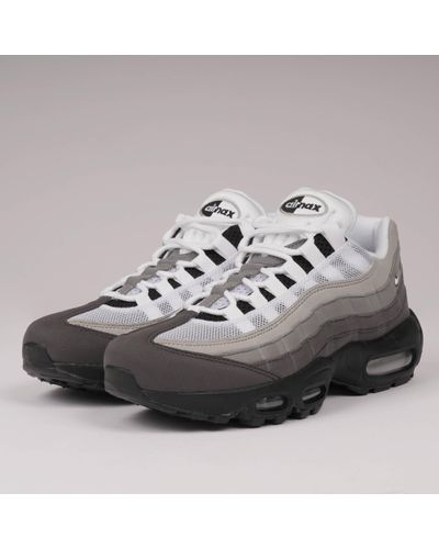 Nike Rubber Air Max 95 Og - Black, White, Granite \u0026 Dust for Men | Lyst UK