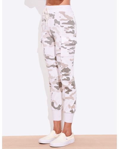 Sundry Fleece Camo Cargo Sweatpant - Lyst