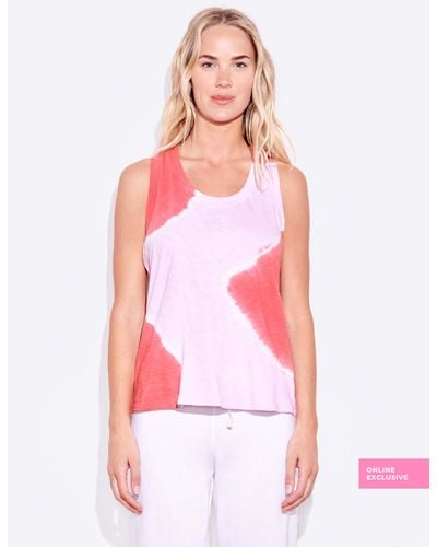 sundry racerback tank dress tie dye