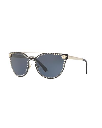 versace flat top sunglasses