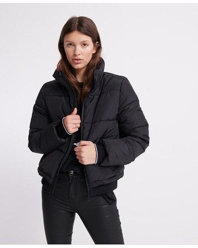 Long sleeved essentials padded jacket Clearance