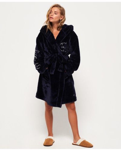superdry dressing gown