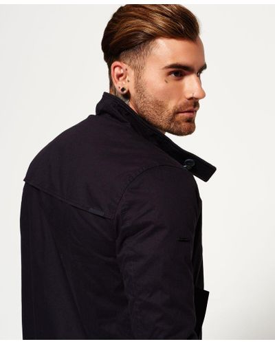 superdry mens winter longhorn harrington jacket