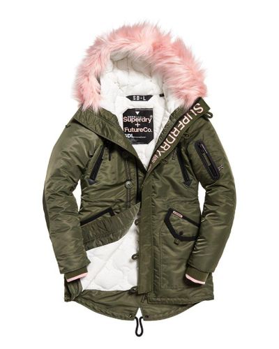 sdl parka coat superdry