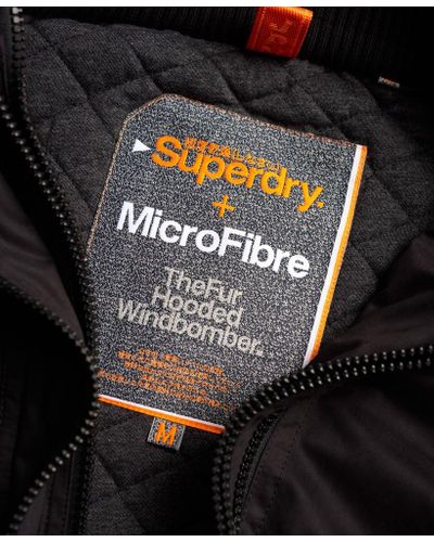 superdry the fur hooded windbomber