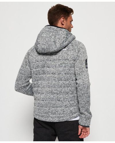 threadbare stanley belted puffer coat with hood