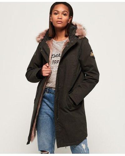 superdry fleece lined jacket