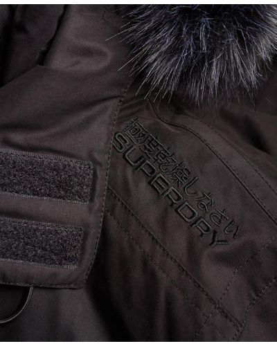 superdry the fur hooded windbomber