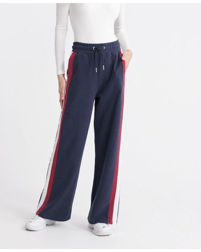 superdry wide leg joggers