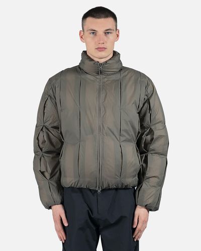 Post Archive Faction PAF 4.0+ Down Center Puffer Jacket in Gray for Men ...