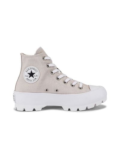 Converse W Chuck Taylor All Star Lugged 'desert Sand' in Gray | Lyst