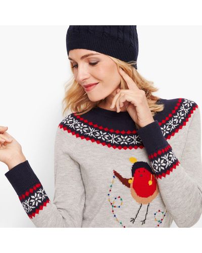 talbots holiday sweaters