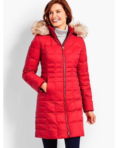 slim fit down jacket