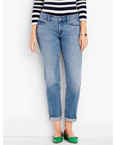 Five-pocket Boyfriend-bluebell Wash 