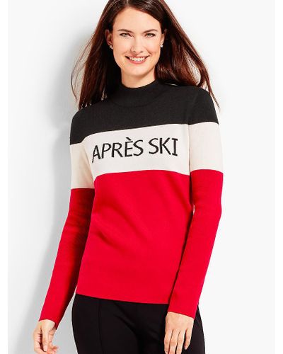 loft apres ski sweater